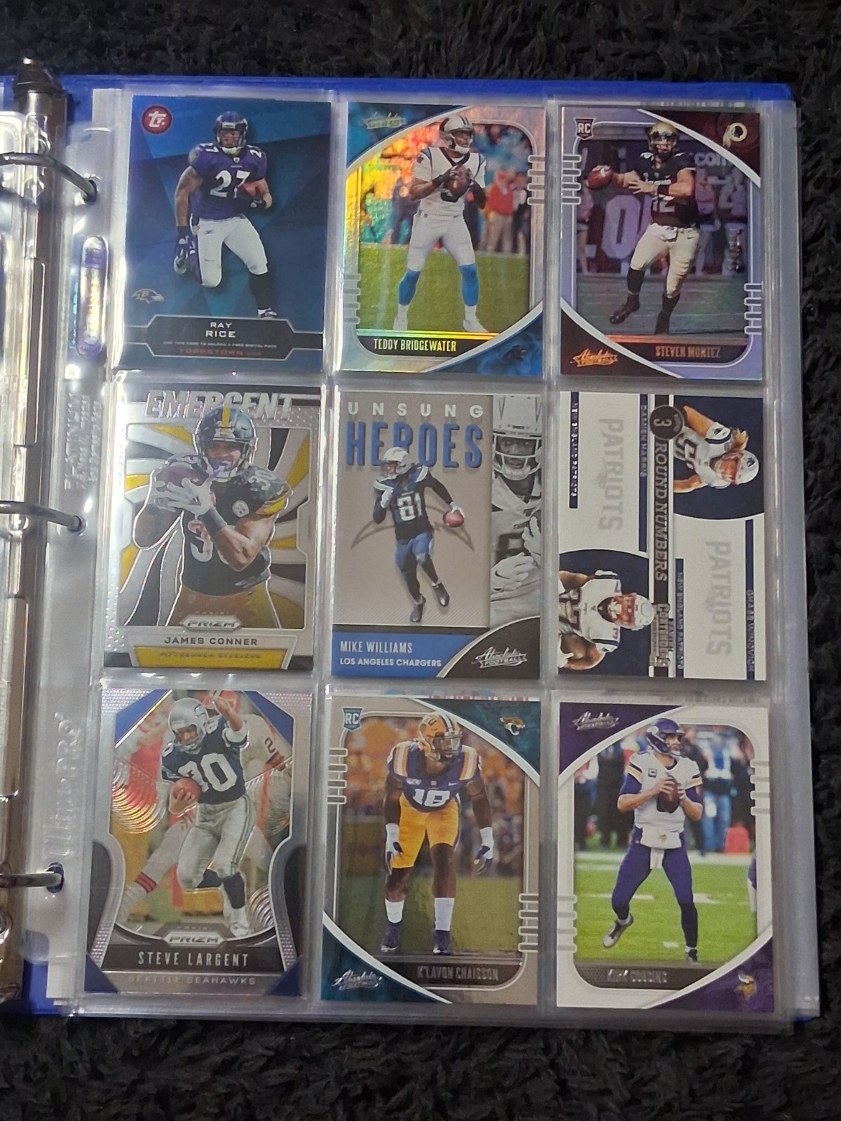 72 Cards Nfl Trading Card Lot