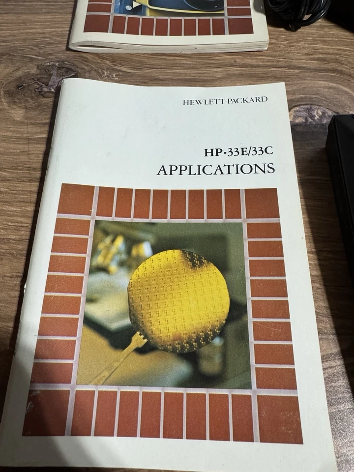 Calculadora Hewlett Packard HP-33C + Manual del propietario y piezas de programación solamente Foto 4 de 4