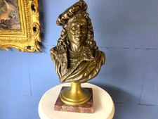Bronze Büste of Rembrandt Harmenszonn Van Rijn nach Albert Carrier Belleuse