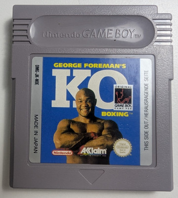 George Foreman's KO Boxing | Nintendo Game Boy | Gameboy | Nur Modul | #G