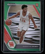 2021 Panini Prizm Draft Picks #46 Quentin Grimes Green