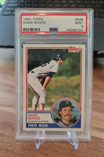 1983 Topps #498 Wade Boggs Rookie PSA 9 MINT
