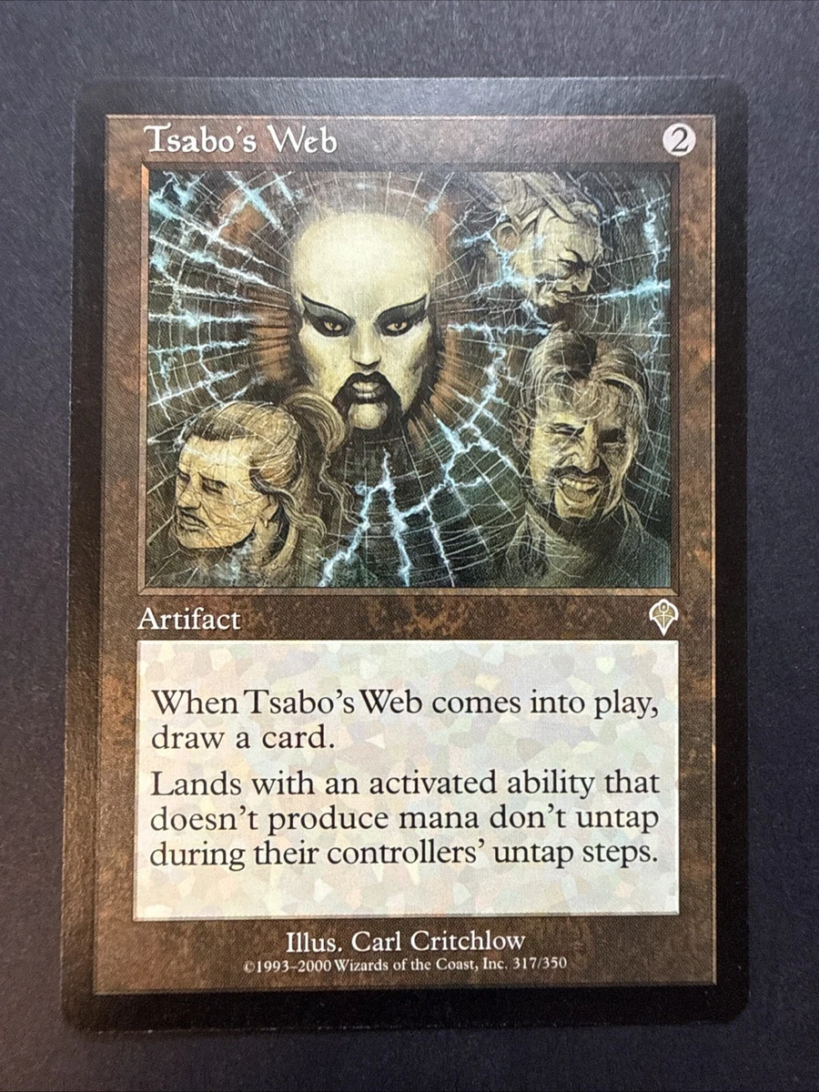 MTG サーボの網/Tsabo's Web INV 日本語 foil MTG】 サーボの網 レア