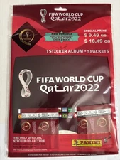 Panini FIFA World Cup Qatar 2022 Sticker Album + Packets Brand New