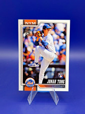 2026 Topps #4 Jonah Tong RC New York Mets