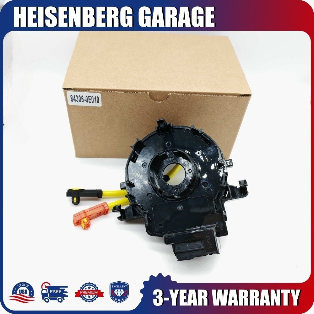 Spiral Cable Clock Spring Fit Toyota Highlander Tundra 84306-0E010 Tacoma RAV4