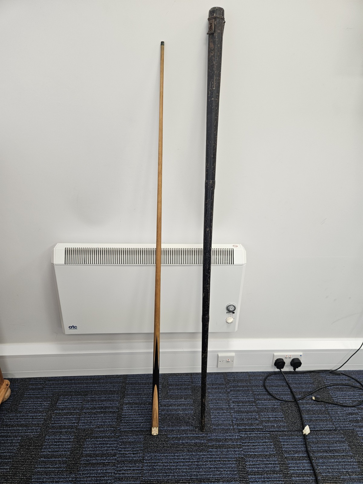 vintage joe davies champion snooker cue worlds record 146 vintage hard case