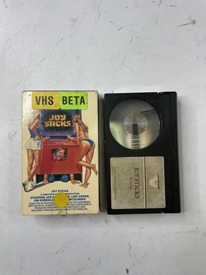 Rare Joy Sticks 1983 Greydon Clark sex comedy Beta Betamax videotape NOT VHS