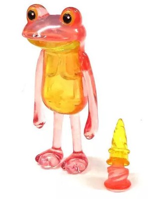 Nickelodeon SpongeBob Mini Figur Rosa Frosch Erdbeere Eis Sammlerstück
