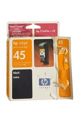 HP 45 51645a Black Inkjet Print Cartridge Expired 6/2003 New Sealed Condition
