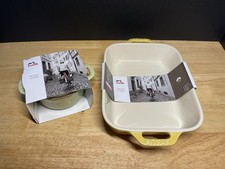 Staub Ceramic Baking Dish Of 2 NEW!