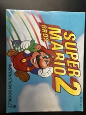 Nintendo NES Super Mario Bros 2 Instruction Manual Booklet Only