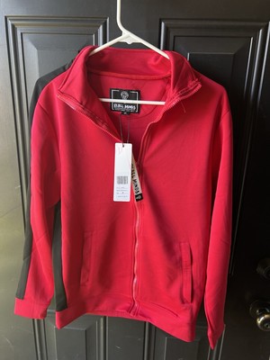Size M - Rebel Minds 501 Track Jacket Zip-Up Red Black