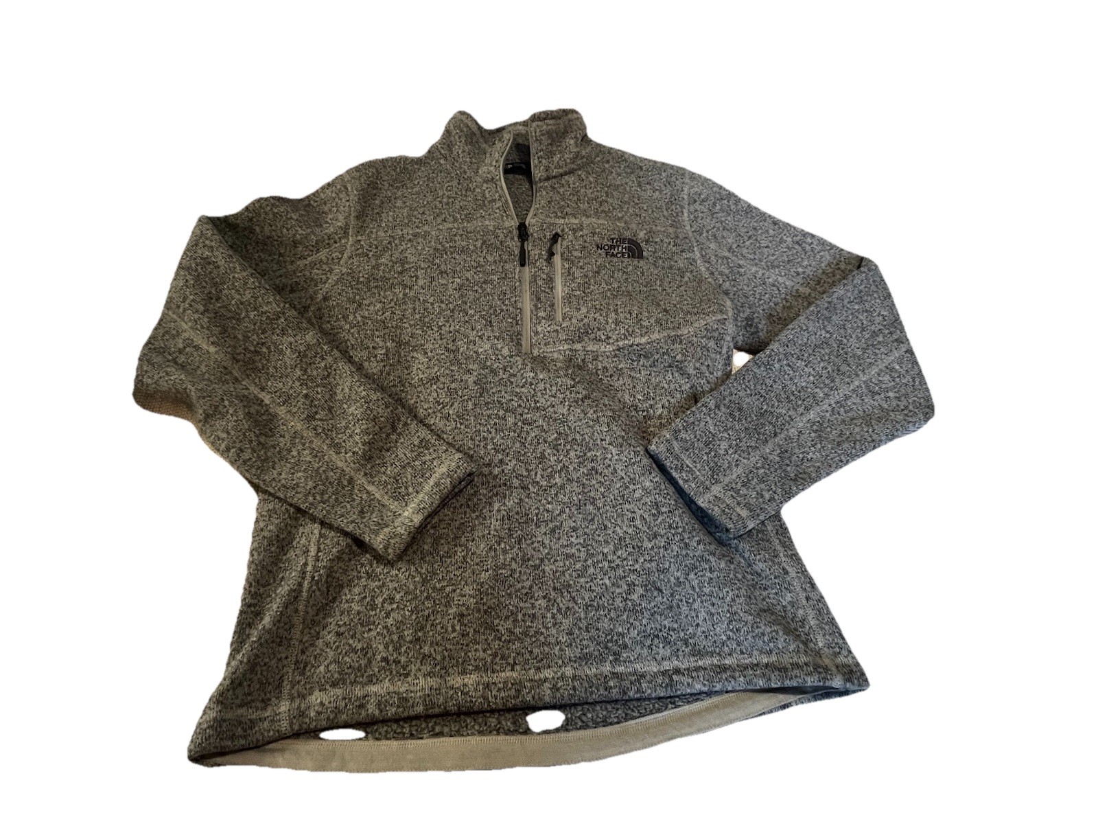 Men’s Medium Grey Zip-Up Jacket by The North Face