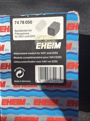 EHEIM Behälterteil Mit Filterpatrone Für 3452 & 2252