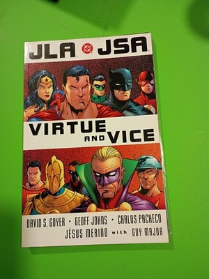 JLA JSA Virtue and Vice TPB DC Comics Geoff Johns Goyer Pacheco