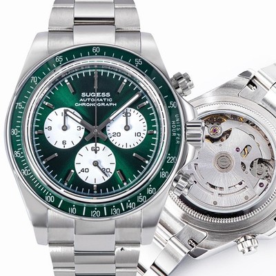 Sugess Chrono Racing High Beat 28,800 Bph Chronograph Mens Sporty Watch S473.G.E