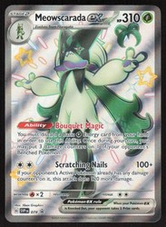 Meowscarada ex 078 Scarlet & Violet Black Star Promo