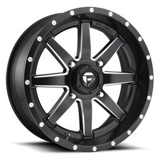 20x7 Matte Black Milled Wheels Fuel D538 Maverick Utv 4x156 13 Set Of 4 132 20x7 Matte Black Milled Wheels Fuel D538 Maverick Utv 4x156 13 Set Of 4 132