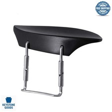Ebony Chin Rest for 3/4 Violin with Adjustable Bracket - Set of 4