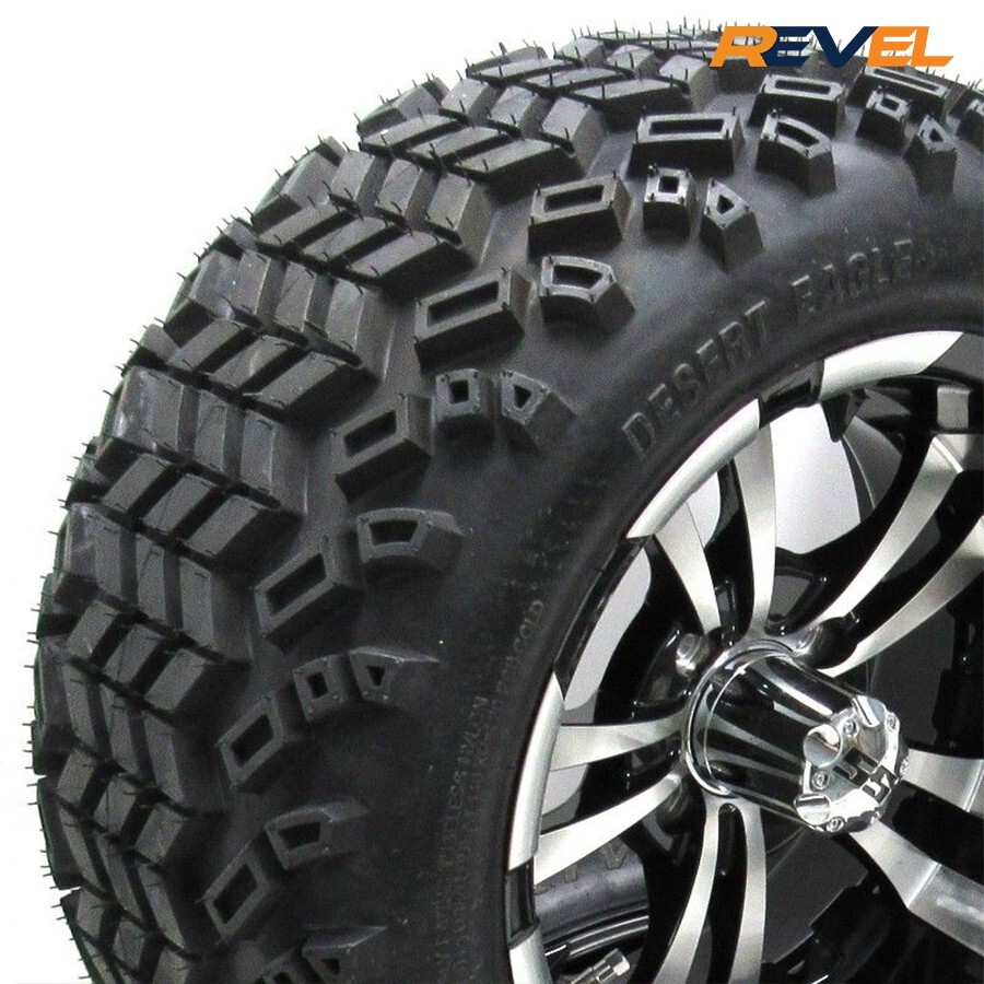 Set of 4, E-Z-GO 23x10-14 KTW Desert Eagle All Terrain Tires