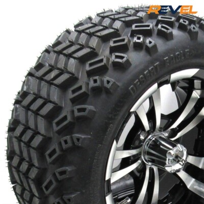 Set of 4, E-Z-GO 23x10-14 KTW Desert Eagle All Terrain Tires, 671459, 23'' Tires