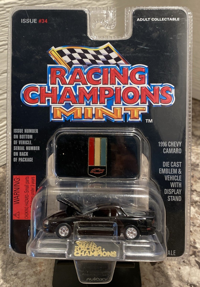 Racing Champions MINT • 1996 Chevy Camaro • Black • Issue