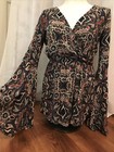 Abercrombie & Fitch Woman’s S Romper Jumper Shorts Dress Long Sleeve Boho Light — photo 2