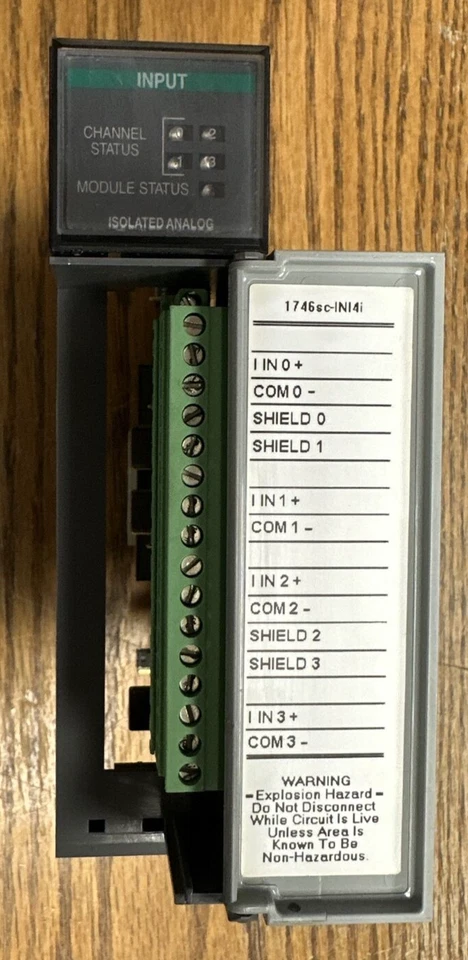 SPECTRUM SLC 500 1746SC-INI4I 4 CH ISO CURRENT INPUT MODULE **USED-GUARANTEED** - Image 4 of 4