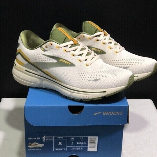 NUEVO Brooks Ghost 15 Unisex Zapatos para Correr Negros/Plateados Acolchados Tenis para Carretera - Imagen 18 de 29