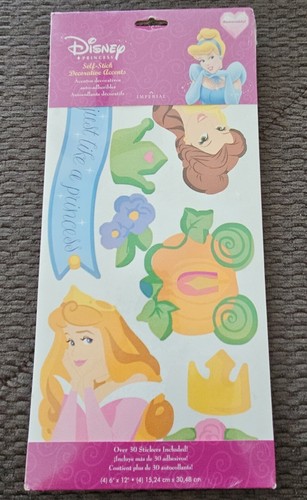 Disney Princess And Pearls Self-Stick Wall Decor Kit - Removable & Repositionable, 6 Sheets - View #14