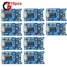 2/5/10PCS TP4056 5V 1A USB 18650 Li-ion Battery Charger Board Protection Module
