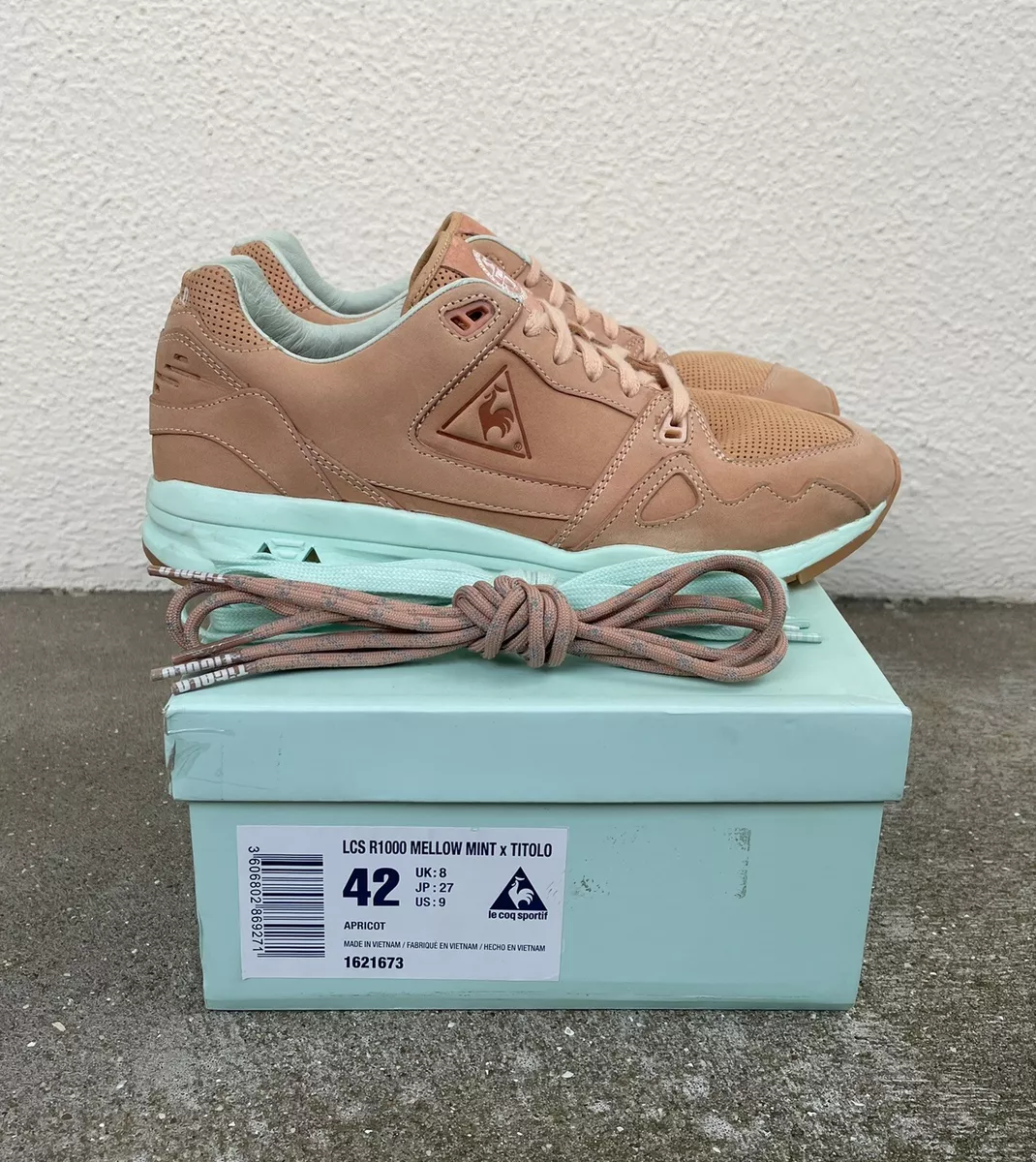 Le Coq Sportif R1000 Mint x 20th Anniversary DS Size 42 (9US) eBay