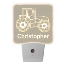 Personalized Night Light Wall Plug In Girls Boys Customized Gifts Baby Nursery