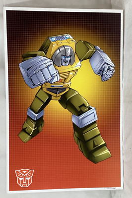 G1 Transformers Autobot Brawn Poster 11x17 Picture Grid Box Art FREESHIP