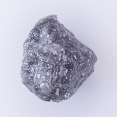 Earth Mined Natural Loose Rough Diamond Blackish Color 1.25 Ct Uncut Diamond
