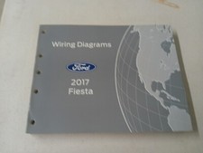 2017 Ford Fiesta Electrical Wiring Diagrams Manual Never Used 