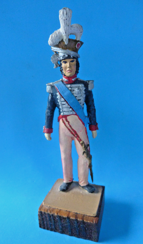 SOLDAT DE PLOMB 1er empire MDM Chasseurs à pied Tambour de la Garde EUR
