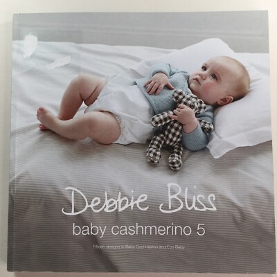Debbie Bliss Baby Cashmerino Book Boy Girl Toy Cardi Sweater
