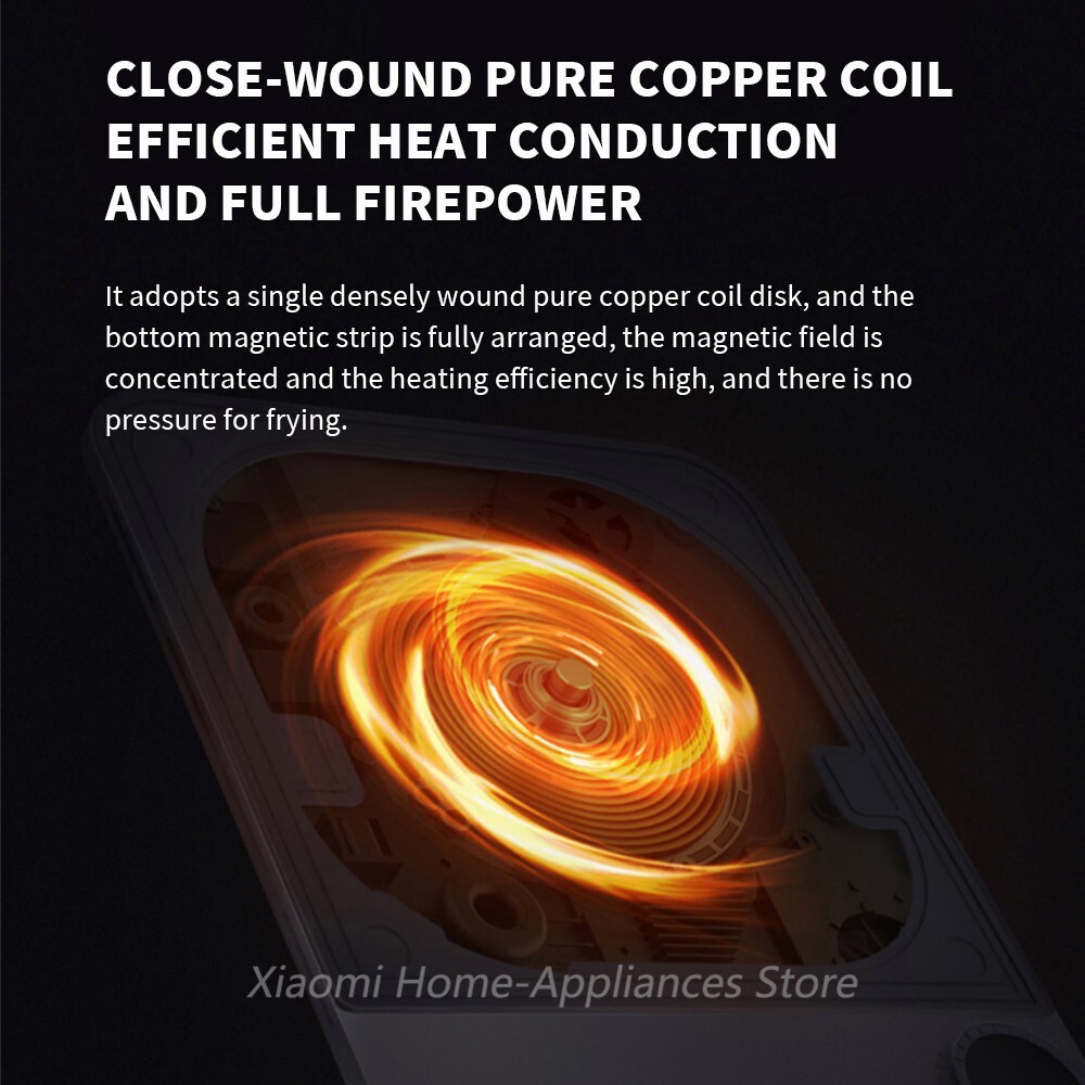 Xiaomi 2100W Ultra Thin Electric Induction Cooker Portable Kitchen