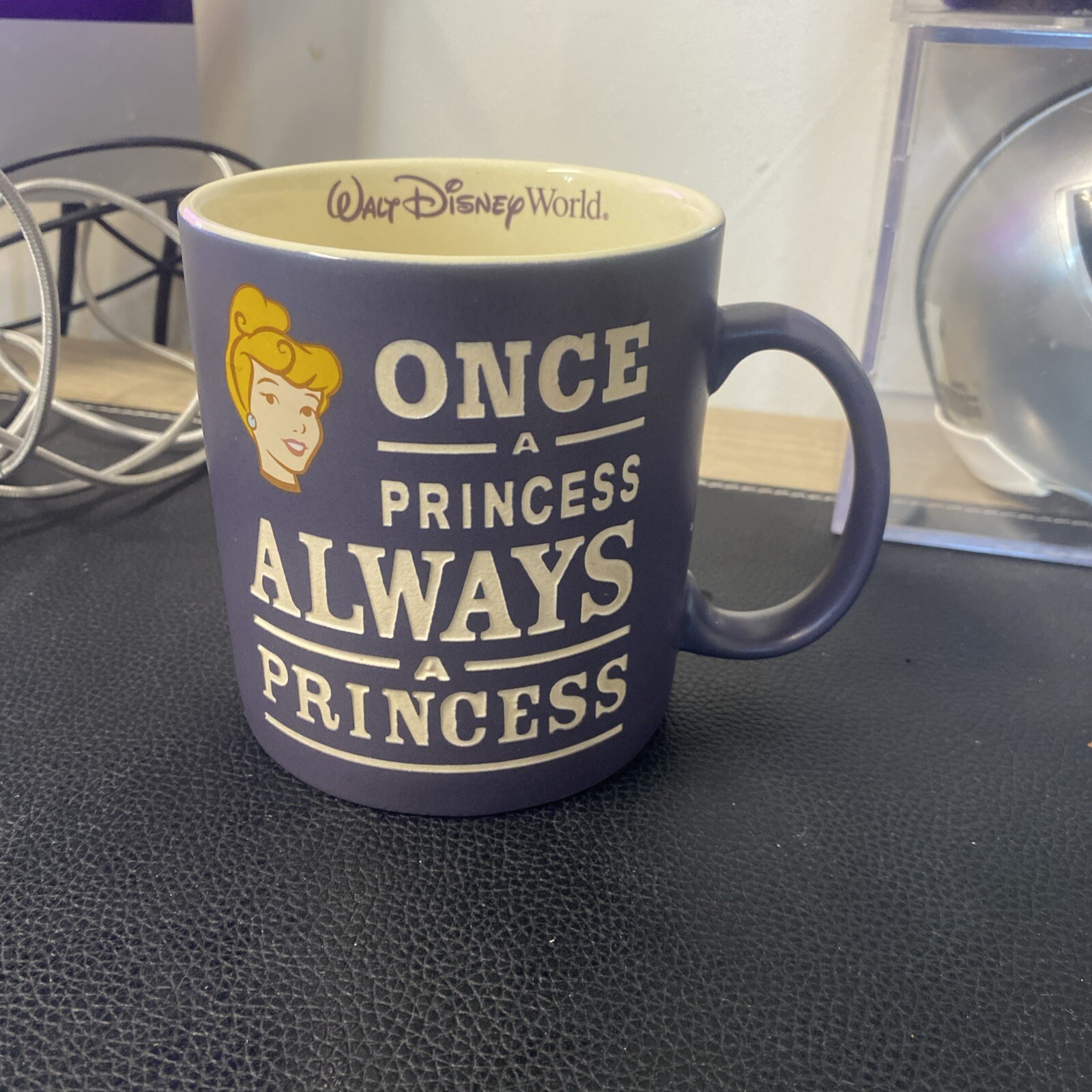 Disney Parks Cinderella Princess 14 oz Coffee Mug Cup  