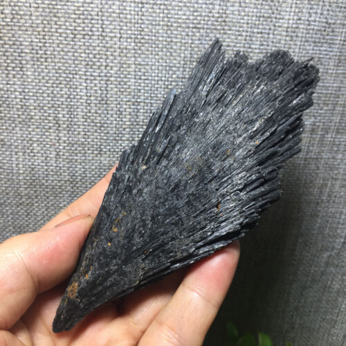 127g Natural Black Tourmaline Crystal Stone Gem Original Mineral Specimen 130 - Picture 1 of 13