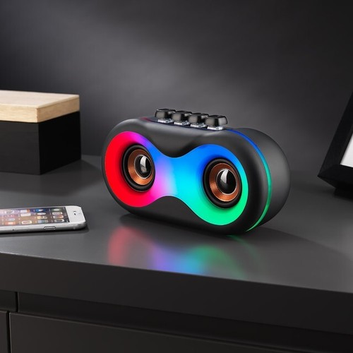 RED5 Retro Light-up Wireless Bluetooth Speaker - Picture 5 of 8