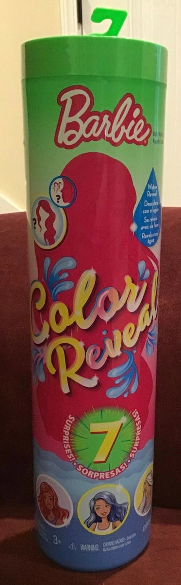 Barbie color store reveal comida