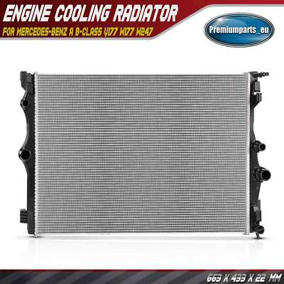 Coolant Radiator for Mercedes-Benz A-Class V177 W177 B-Class W247 ...