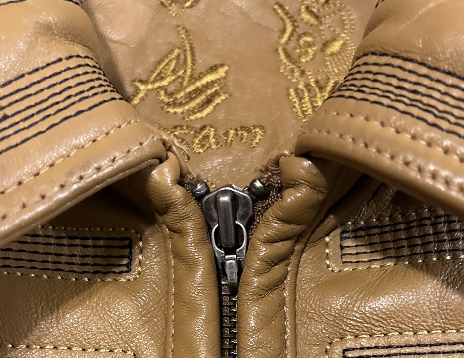 Al Wissam Egyptian King Tut Leather Jacket Sz 62 eBay