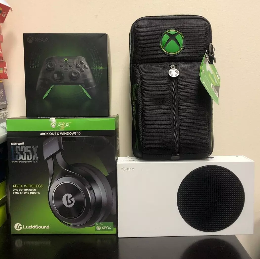 Xbox Series S Headset and Controller Bundle