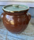 1950s Brown Turquoise Red Wing Pottery MCM Country Fair /Oomph Stoneware