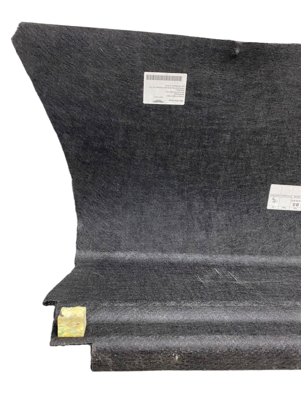 2020 - 2023 ASTON MARTIN VANTAGE REAR TRUNK BACK WALL CARPET MAT BLACK OEM