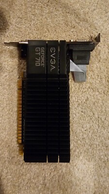 EVGA nVIDIA Geforce GT 710 Video Card 2 GB | 02G-P3-3712-KR
